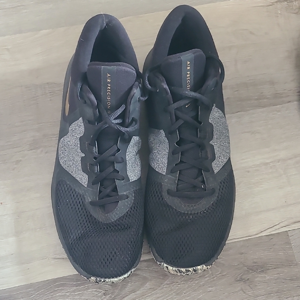 Nike Air Precision Men's Black and Gray Shoes